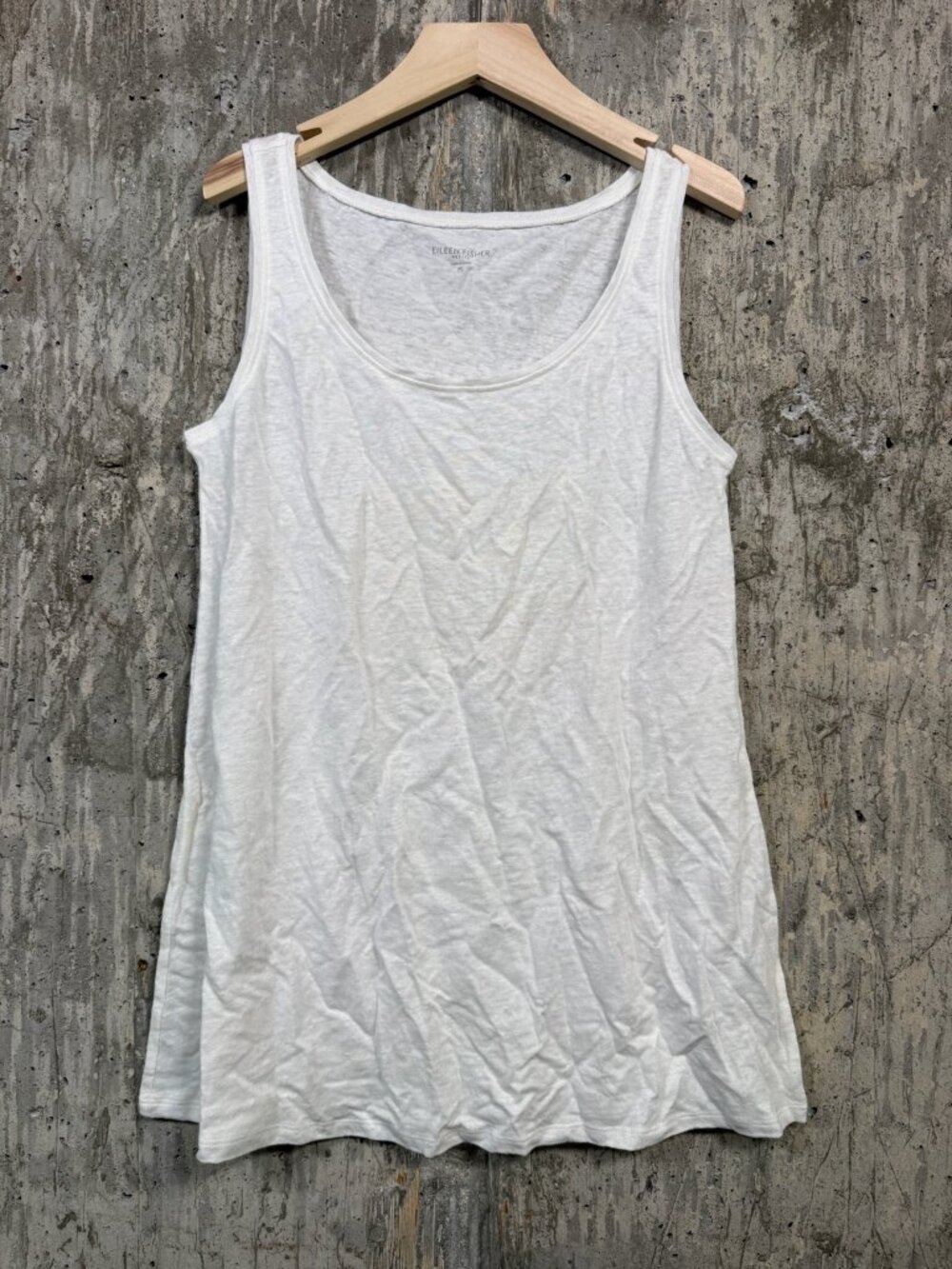 EILEEN FISHER Women's Linen Tank Top Bas Layer Size PS